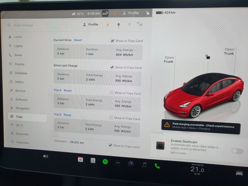 More views of Tesla Model 3