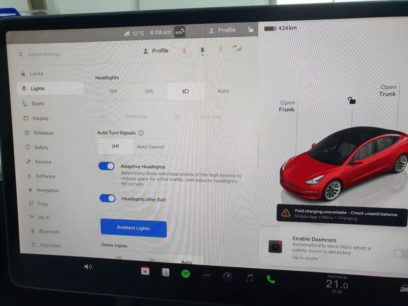 More views of Tesla Model 3